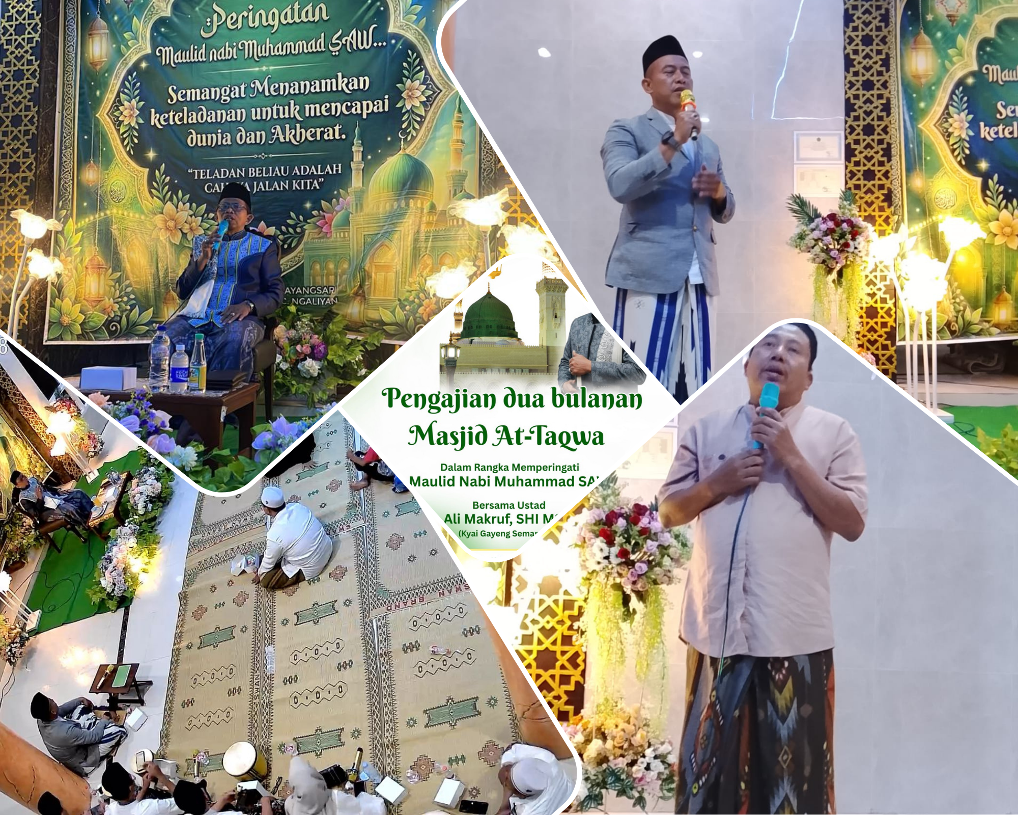 Pengajian Dua Bulanan Bersama K.H Ali Makruf S.Hi, M.Si