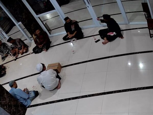 Rapat pengurus persiapan pengajian dua bulanan