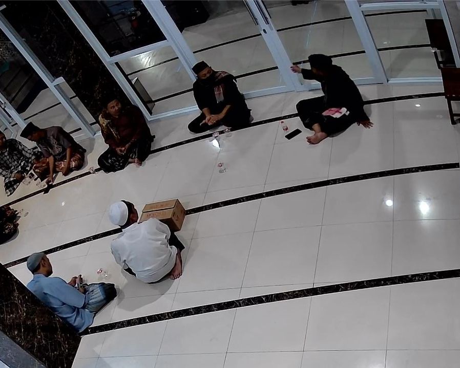 Rapat pengurus persiapan pengajian dua bulanan